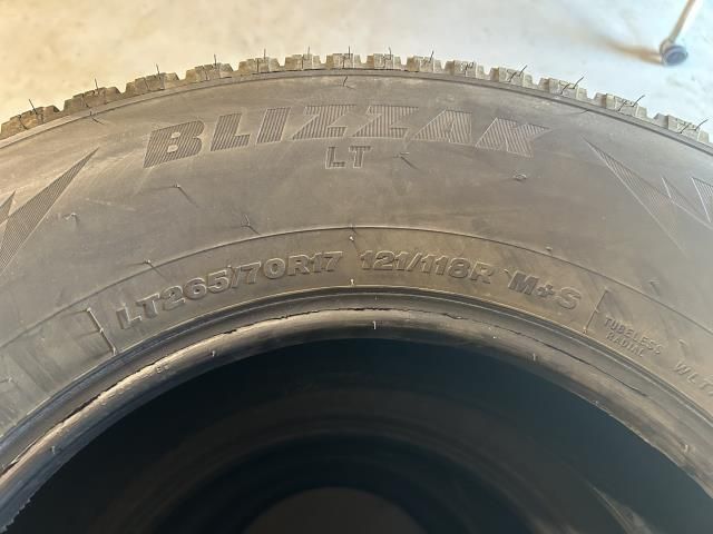 #2 Set 4 - Bridgestone Blizzak Winter Tires (Located in Peace River)