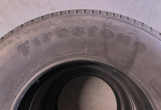 #5 Set of Firestone Tires (Located in Peace River)