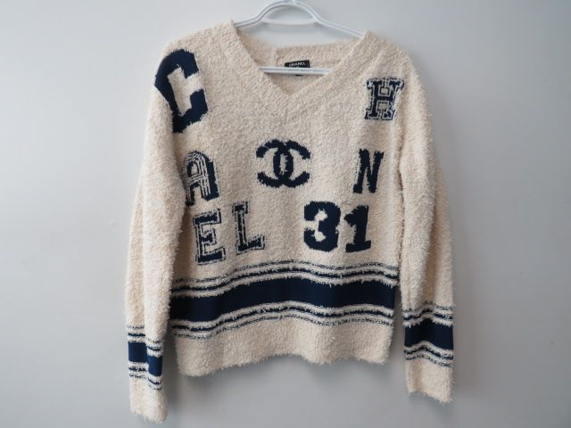 Varsity Knit Sweater (S) - photo 1