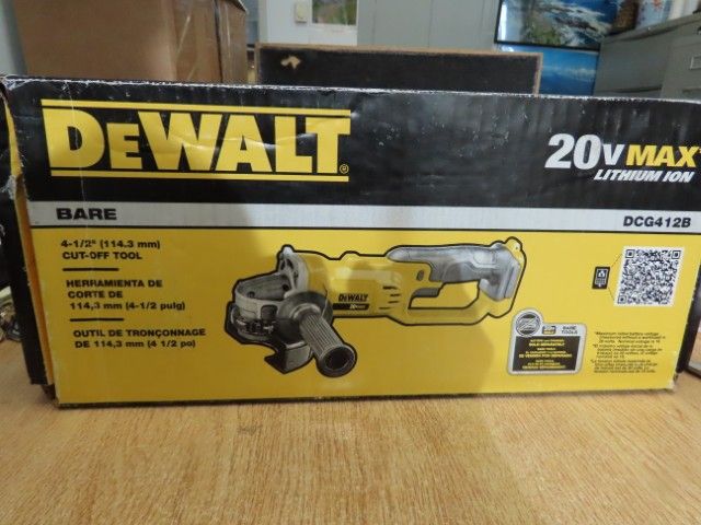 Dewalt Bare 20V MAX Cut-Off Tool-New in Opened Box(S) - photo 1
