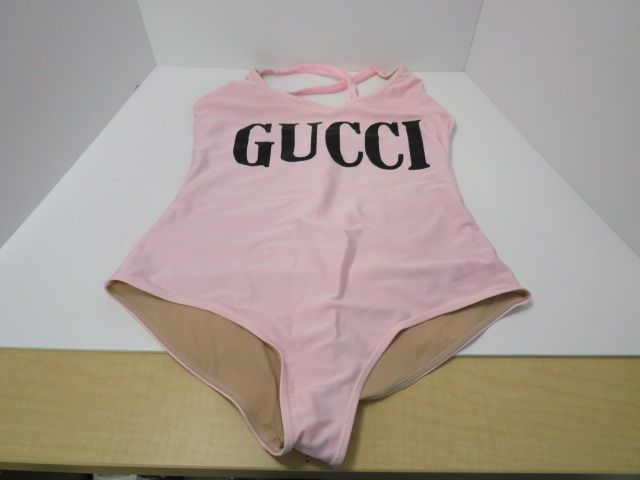 Pink One Piece Bathing Suit (S) - photo 1