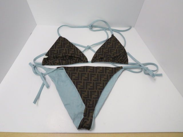 Monogrammed Reversible 2 Piece Bikini (S) - photo 1