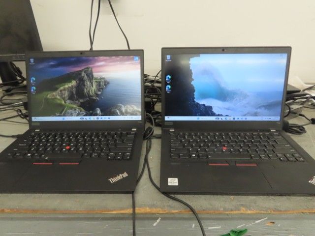 Lenovo Quad-Core T14s Laptops-Lot of 2-Windows 11-Internet(S) - photo 1