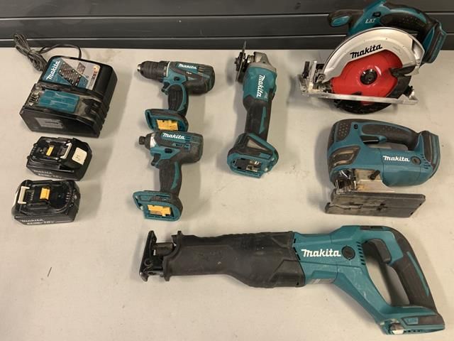 Makita Cordless Power Tool Kit One Lot B (OFF)