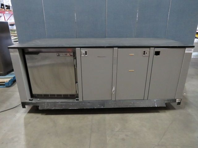 Commercial Counter with Fridge (S)