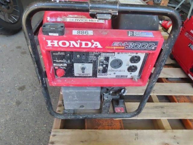 Honda EM3000c Portable Generator (V)