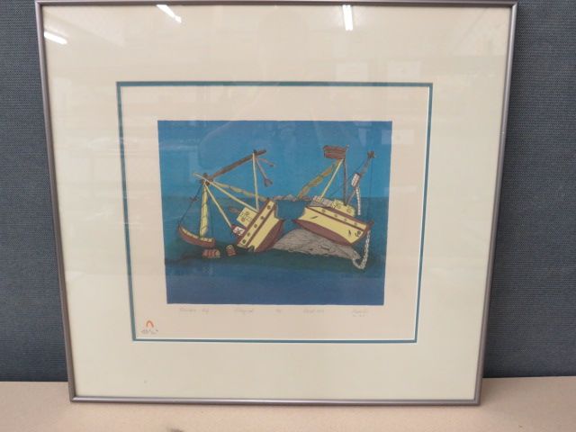 Nascopie Reef by Napatchie Pootoogook (1938-2002)