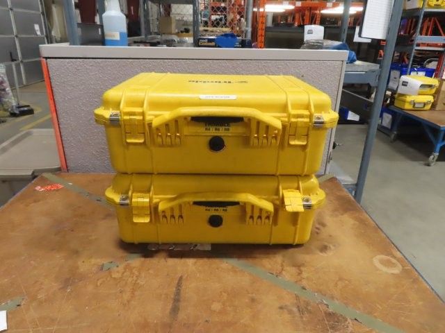 Lot of 2 Trimble R4 / R6 / R8 Carrying Case (V)