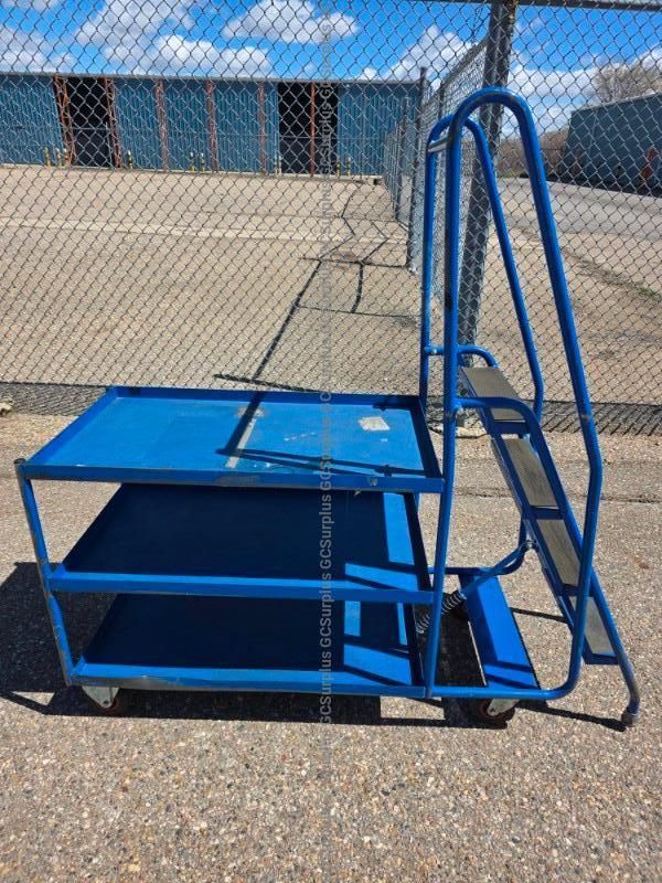 Ladder Cart with Shelves — photo 1