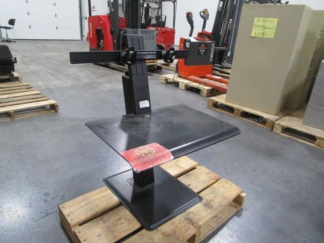 Dual Monitor Sit-Stand Workstation