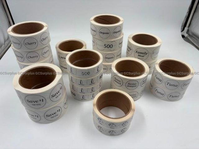 Assorted Food Labels