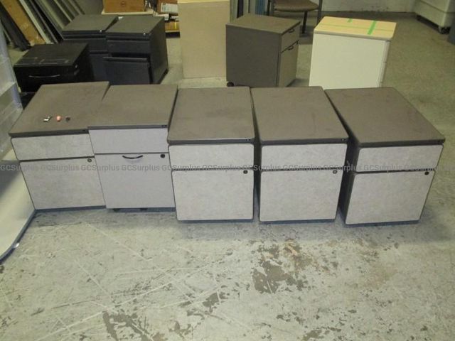 Assorted Pedestal Cabinets