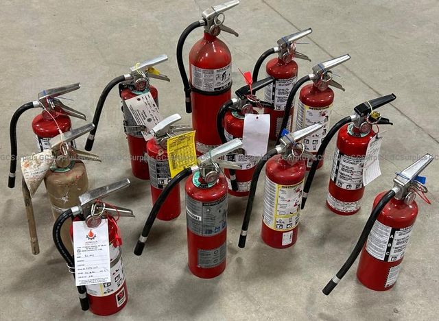 Assorted Fire Extinguishers