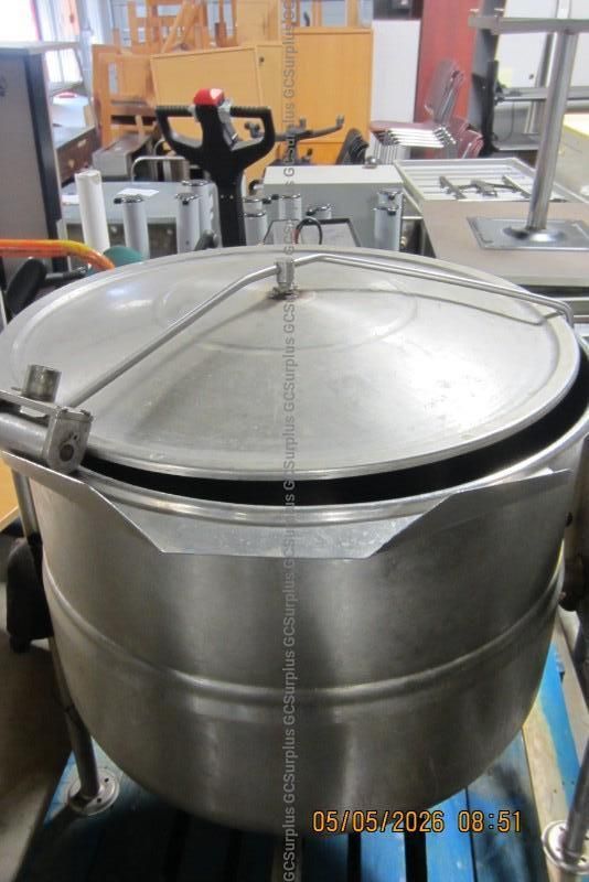 80-Gallon Direct Steam Kettle