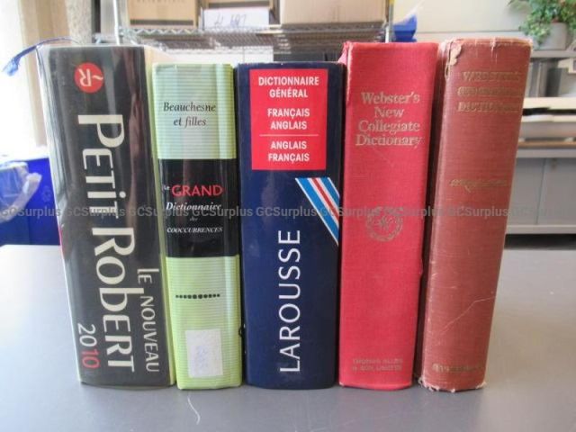 English and French Dictionaries