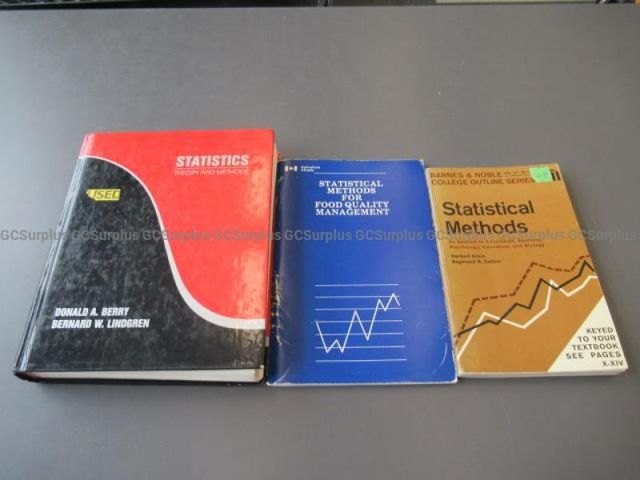 Statistics Method Books — photo 1