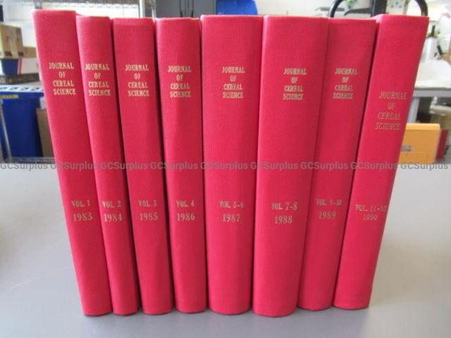 Journal of Cereal Science Books