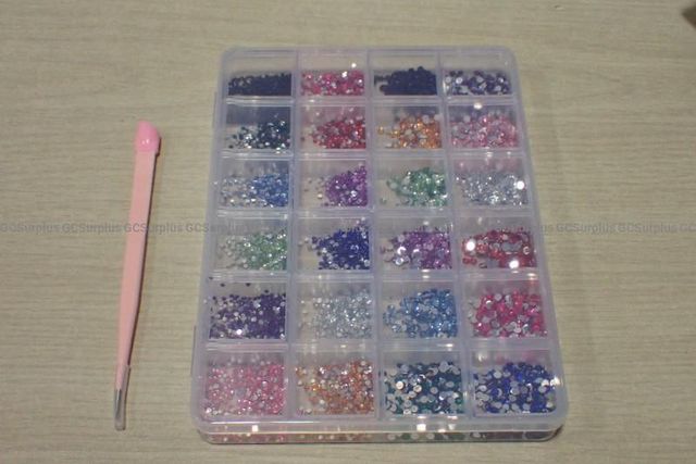 Assorted Nail Art Items