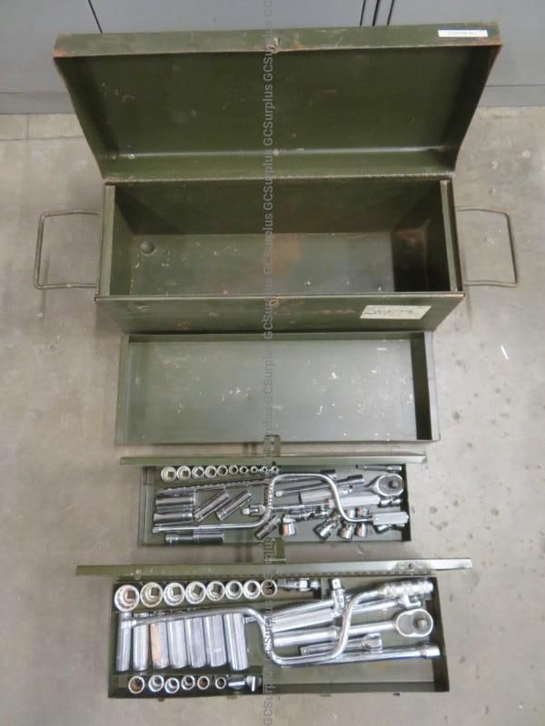 Toolbox with Socket Sets
