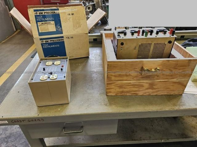 BK Precision TR-110 Power Box and Xantrex Triple Output Laboratory Power Supply