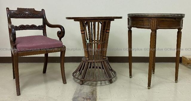 Vintage Items Lot - Assorted Furniture