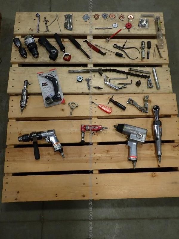Assorted Air and Hand Tools