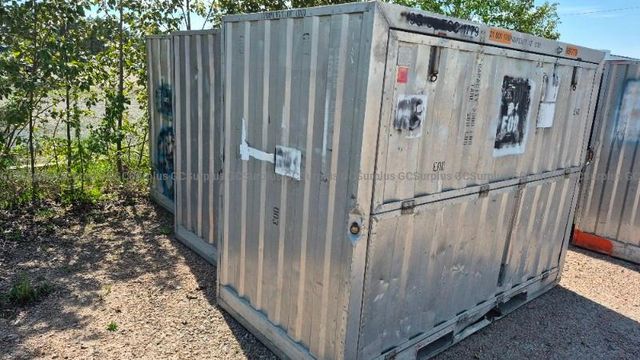 3 Aluminum Transport Containers - photo 1