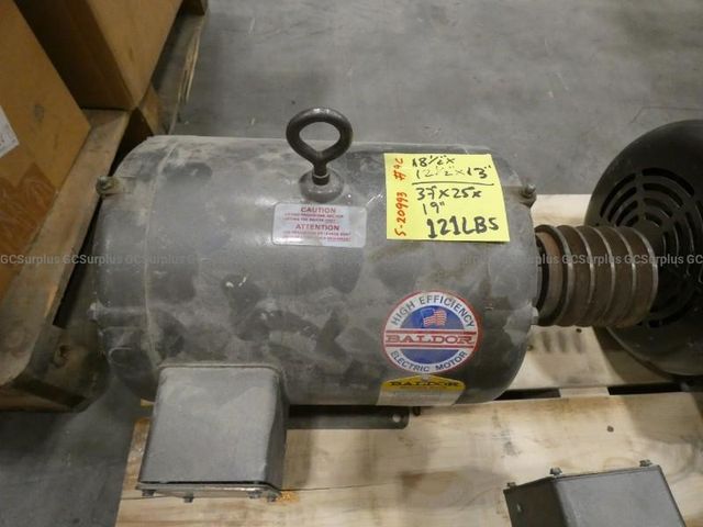 Baldor 7.5 HP Industrial Motor - photo 1