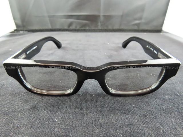 Black Low-Slung Profile Sunglasses - photo 1