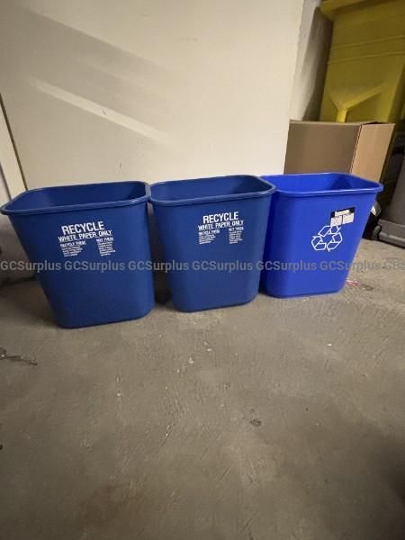 Lot of Plastic Disposal Bins - photo 1