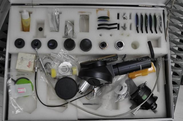 Leitz Wetzlar Microscope Repair Kit and Miscellaneous Parts