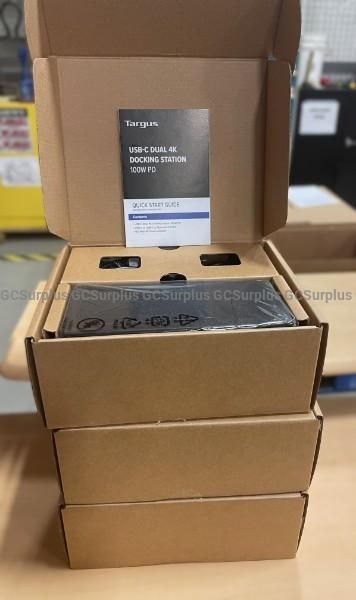 3 Targus USB-C Dual 4K Docking Stations 100W - photo 1