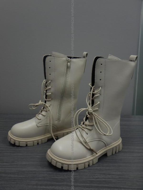 1 Pair of Kids Lace-up Mid-Calf Boots - photo 1