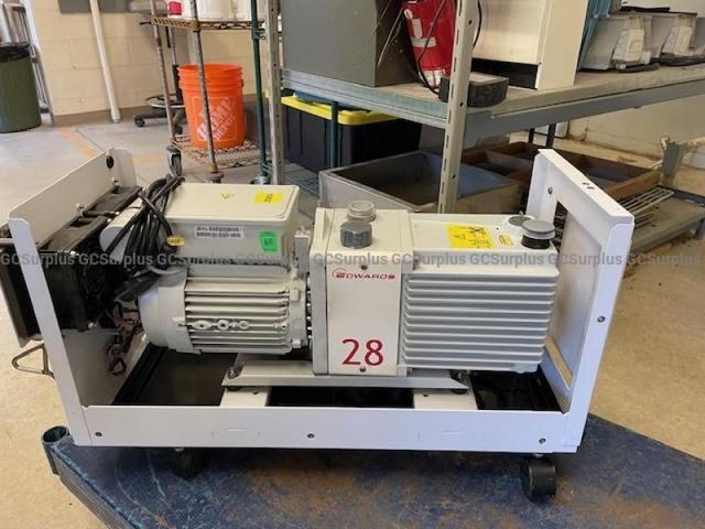 Edwards E2M28 Vacuum Pump with Agilent Technologies G3199B Enclosure - Sold for Parts - photo 1