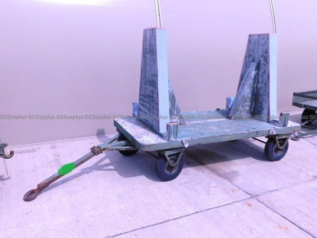 Open Trailer with Wooden Deck