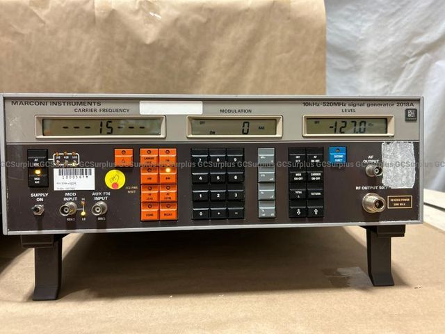 Marconi Instruments 2018A Signal Generator - photo 1