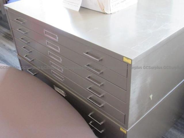 2 Metal Map Cabinets - photo 1
