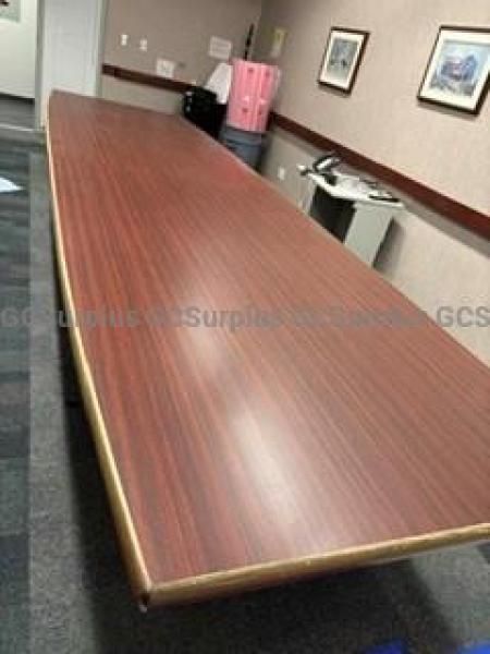 Wooden Boardroom Table - photo 1