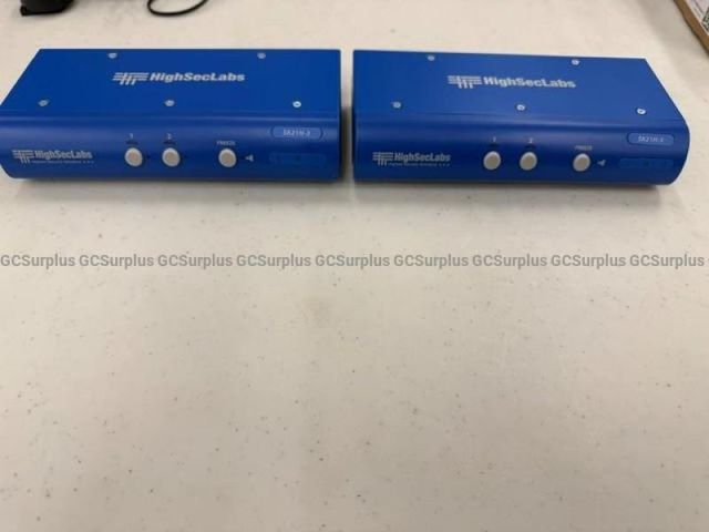 Secure 2 port 4KHDMI video KVM switch PP3.0 Lot#14 - photo 1