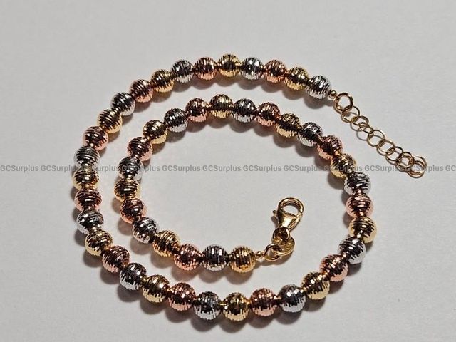 Tri-Color Anklet