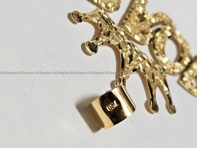 Yellow Gold "JOAN" Charm