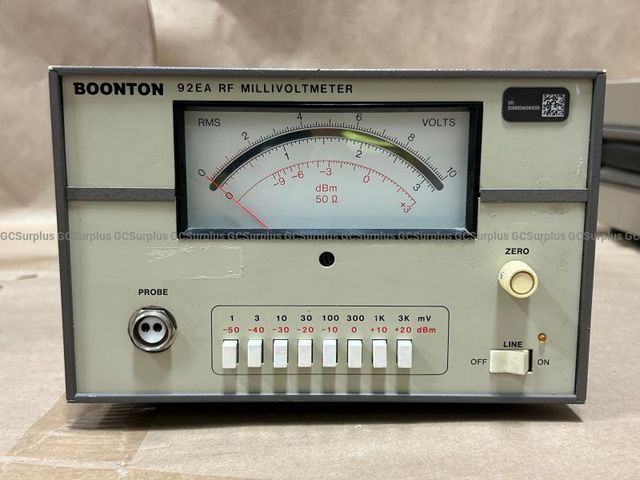 Boonton 92EA RF Millivoltmeter