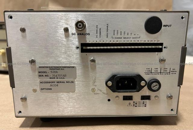 Boonton 92EA RF Millivoltmeter