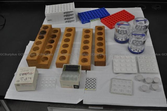 Plastic Bottles, Vial Racks, and Spot Plates
