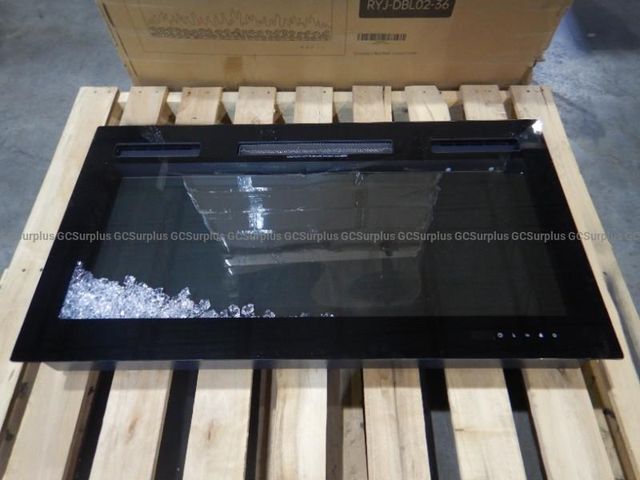 36" Electric Fireplace Insert