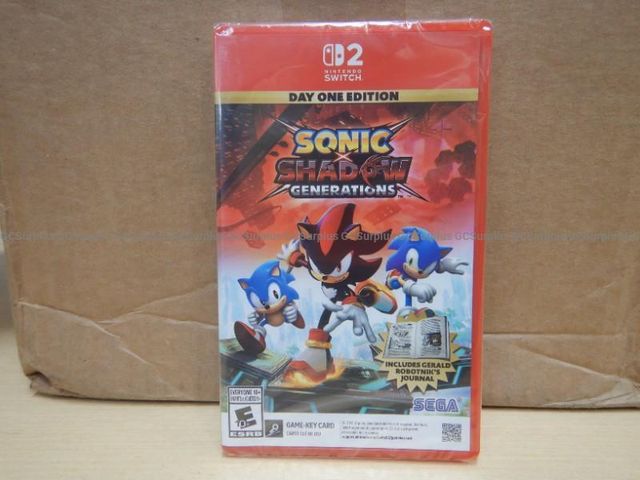Sega Sonic and Shadow Generations Day One Edition for the Nintendo Switch 2 - photo 1