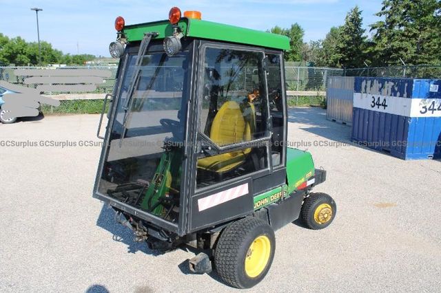 John Deere F935 Tractor with Cab and Snowblower Attachment