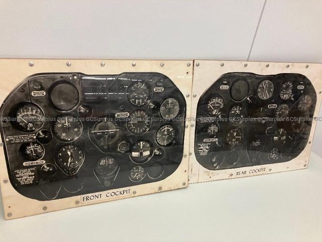 North American Harvard II Instrument Systems Diagram with Instrument Panel Images