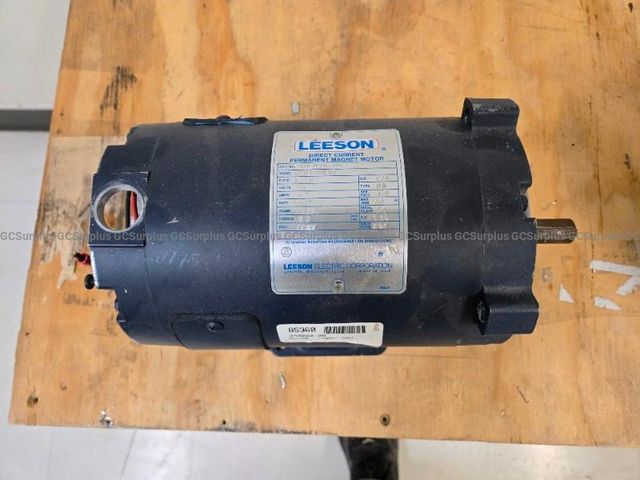 Leeson Electric Corporation C4D17NK1D DC Motor - Sold for Parts