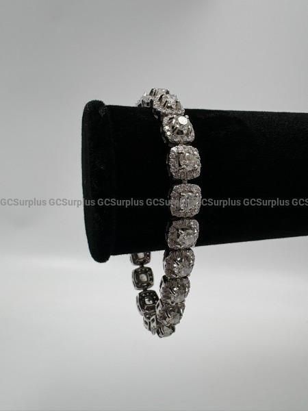 18k White Gold Diamond Tennis Bracelet